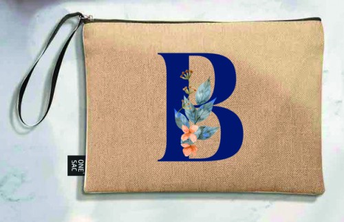 Bolso de mano letra b - regalos de boda